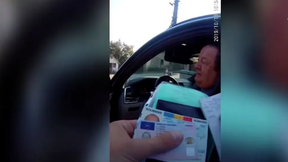 VIDEO - Dialog halucinant între un baron local din Gorj și un polițist care l-a oprit în trafic: "Nu mă cunoști?"