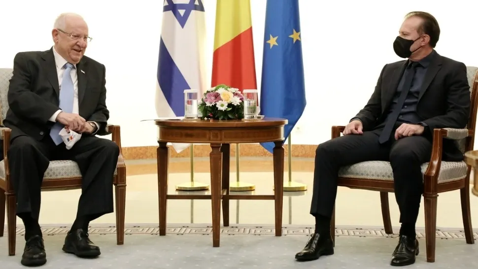 Florin Cîțu, după întâlnirea cu președintele Israelului: Rolul jucat de România în combaterea antisemitismului, apreciat