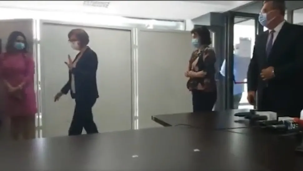 Ministrul Sănătății, reacție nervoasă la o întâlnire cu presa. Ce a supărat-o pe Ioana Mihăilă
