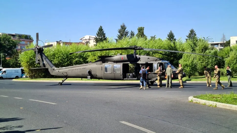 CAUZA aterizării forțate a elicopterului american: probleme la bord - ANUNȚUL făcut de șeful Forțelor Aeriene Române