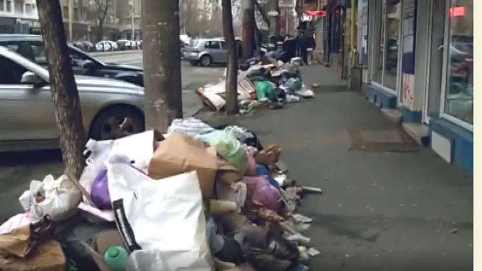 Mafia gunoaielor din Sectorul 1 reia șantajul prin diminuarea serviciilor de salubrizare