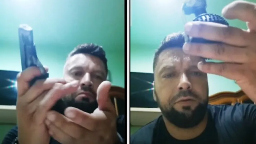 Şef din POLIȚIE, AMENINȚAT de un interlop: Dacă e să mă duc la pârnaie, mă duc pentru că te mierlesc, mă! - VIDEO
