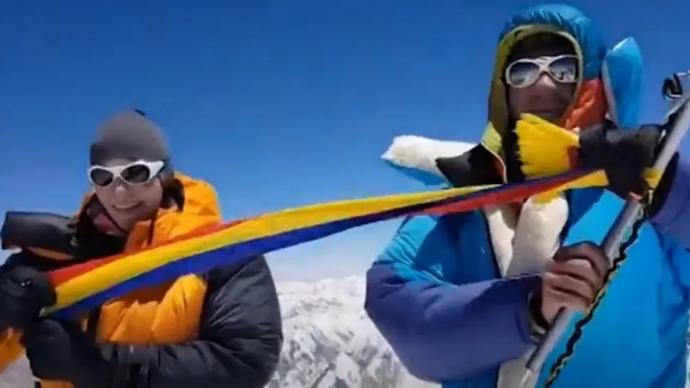 Doi alpiniști români au atins o performanță greu de egalat: două vârfuri de 8.000 de metri, escaladate în același sezon