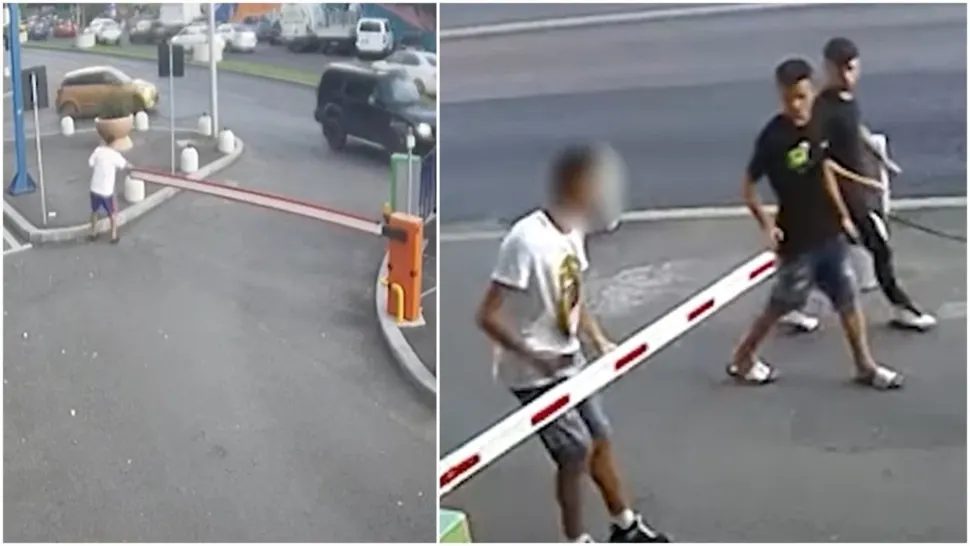 VIDEO. Barierele parcărilor cu plată din Sectorul 4, distruse de pietoni, bicicliști și șoferi