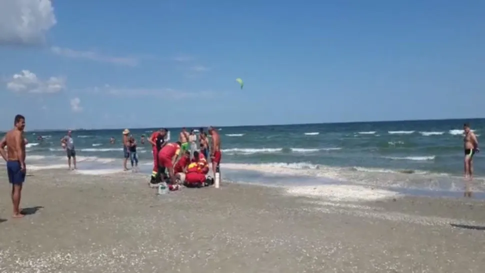 Intervenție DRAMATICĂ la Olimp: Un bărbat înecat este resuscitat 
