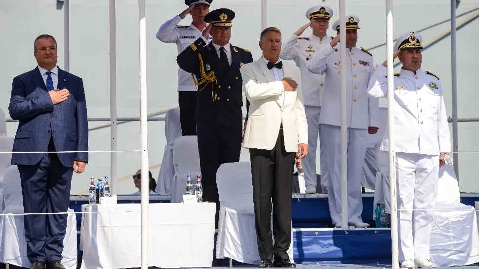 Klaus Iohannis, mesaj pentru marinari: „Fără o armată puternică, România nu își poate menține statutul de membru NATO important”