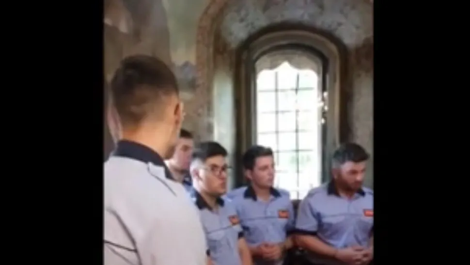 VIDEO Cum se "antreneză" polițiștii cu frica lui Dumnezeu