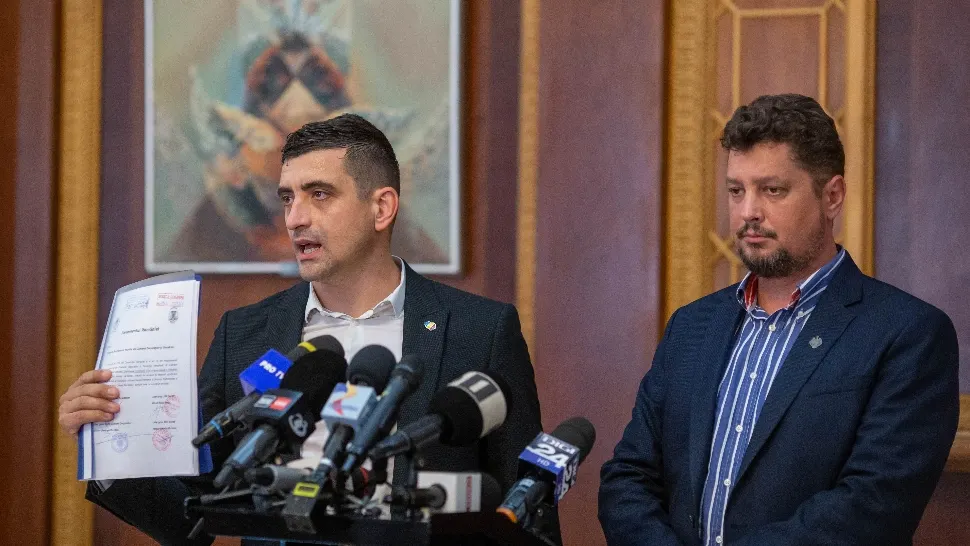 AUR cere grupurilor parlamentare să respecte Constituția și să dezbată moțiunea de cenzură