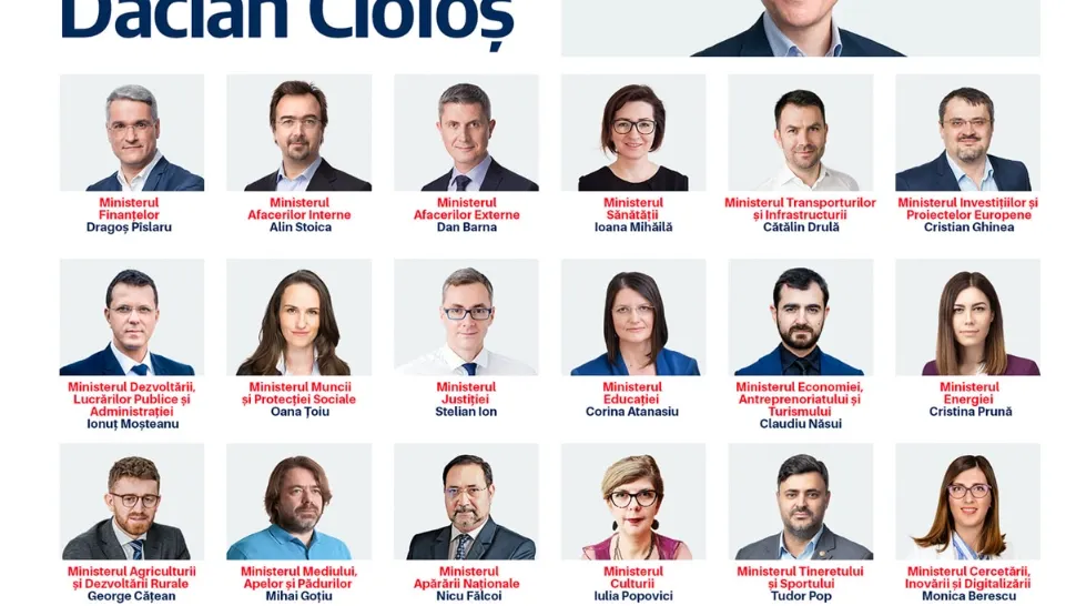 USR a depus în Parlament lista miniștrilor Cabinetului Cioloș și programul de guvernare. Ce șanse are Guvernul să treacă