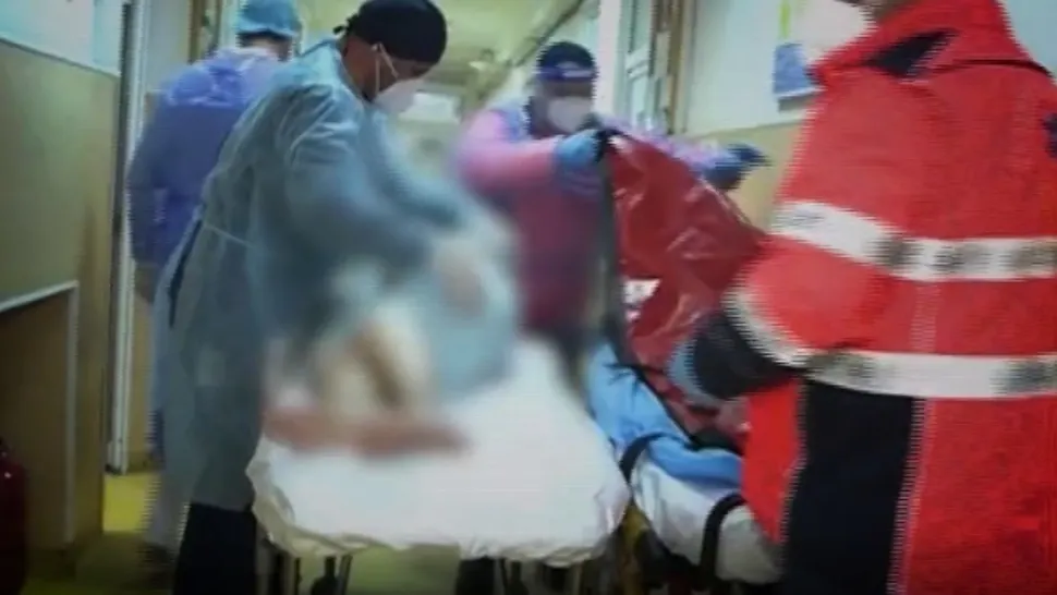 VIDEO | Imagini cutremurătoare de la Spitalul Județean Giurgiu. Apel disperat al bolnavilor nevaccinați de la ATI