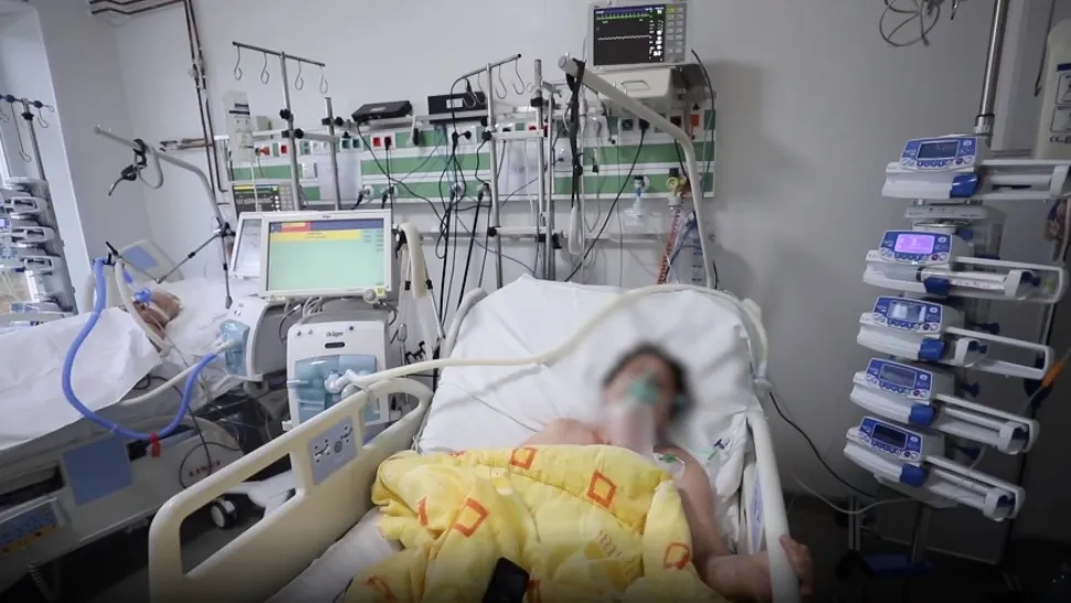 VIDEO | Situație dramatică la Spitalul ROL 2 din Capitală. Bolnavii de la ATI regretă că nu s-au vaccinat