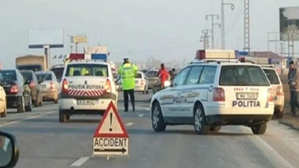Șoferul implicat în accidentul de pe DN1A, de la Târgșoru Vechi, la un pas de comă alcoolică