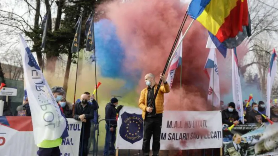 Sindicatul EUROPOL se pregătește de PROTESTE în România! Manifestările vor avea loc în fața sediilor partidelor de la guvernare 
