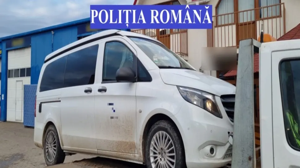 FOTO Maşină de 70.000 de euro, furată în Germania,  găsită în județul Cluj! Cine se afla la volan