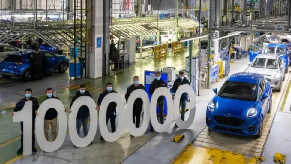 Sărbătoare la Uzina Ford în Craiova! A fost produsă mașina cu numărul un milion 