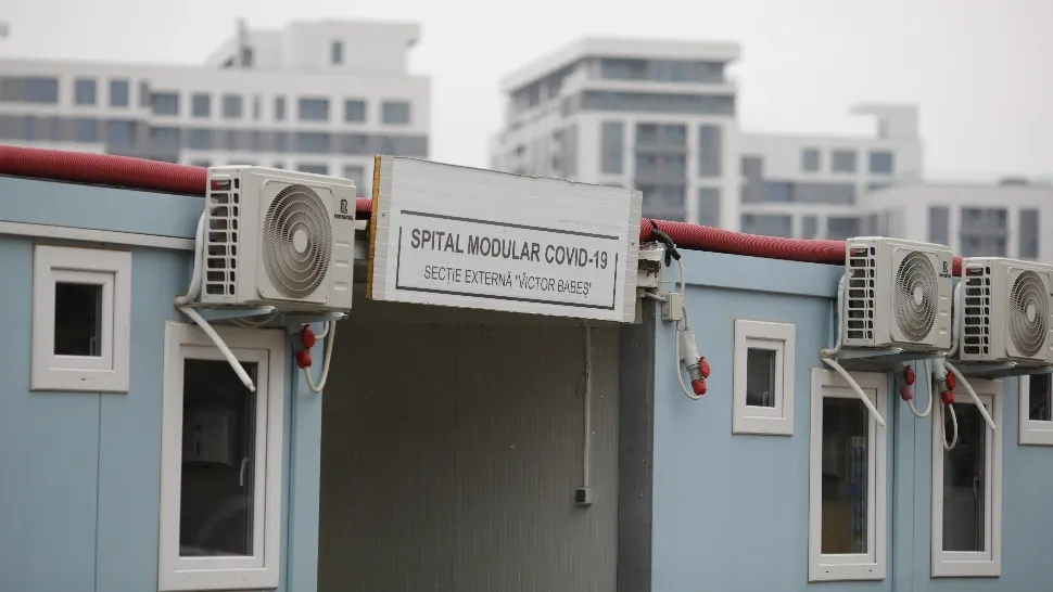 Ce se va întâmpla cu Spitalul Mobil de la Lețcani, după scăderea numărului de pacienți COVID
