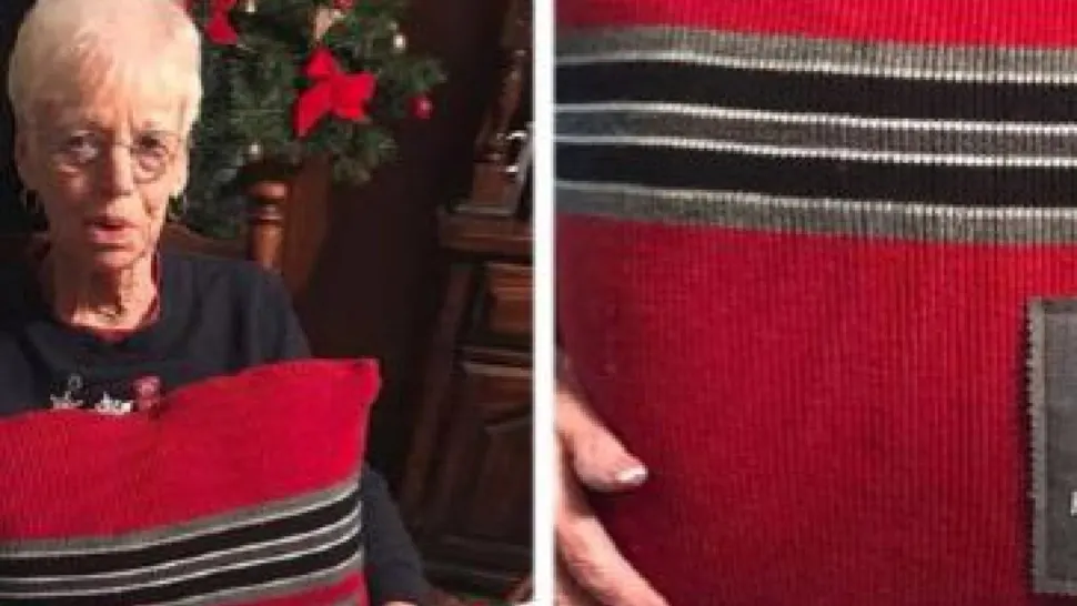 După moartea soțului său, această bătrânică a primit un ultim cadou de Crăciun de la el - a plâns!