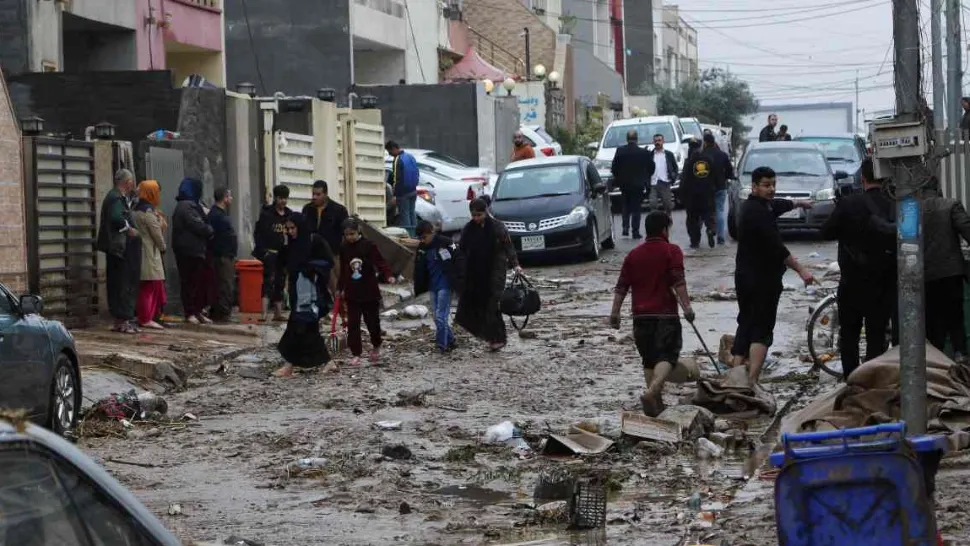 FOTO | VIDEO Dezastru natural în IRAK. Cel puțin 11 morți în urma inundațiilor din orașul Erdil, regiunea Kurdistan