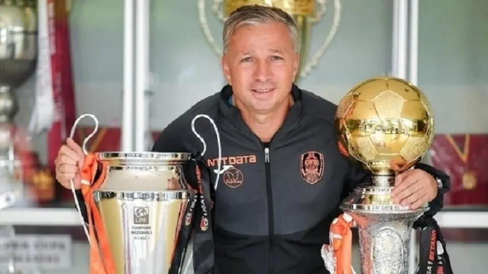 Dan Petrescu, primul interviu după ce a luat titlul în România: "A fost cel mai greu campionat de când sunt eu la CFR"