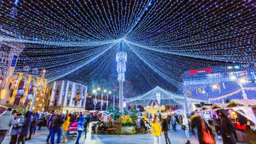 Târgul de Crăciun din Craiova, pe locul 6 în topul celor mai frumoase din Europa. Ce alte oraşe se mai află  în clasament