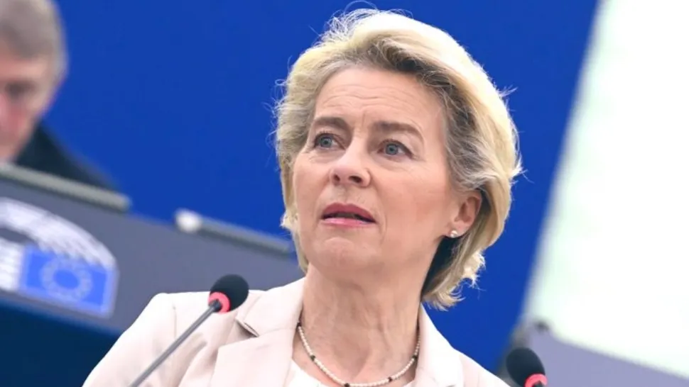 Ursula von der Leyen va ABSENTA de la discursul lui Macron din plenul PE: Liderul CE e caz-CONTAC COVID