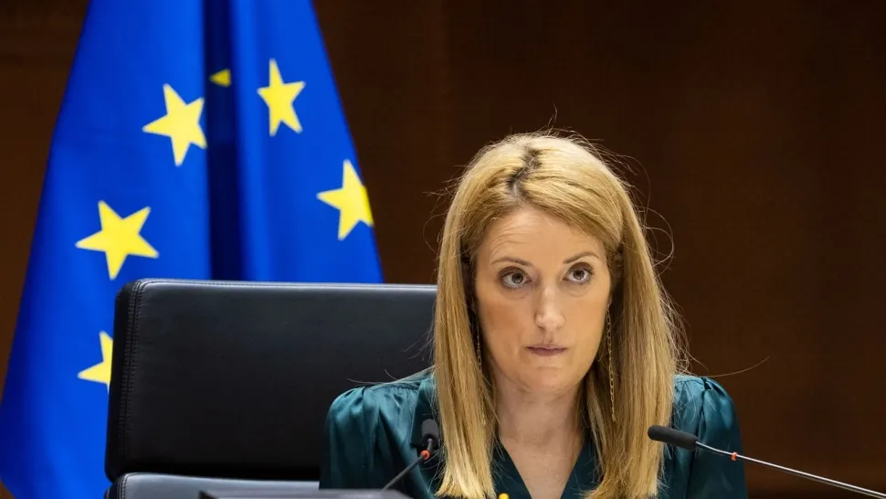 Roberta Metsola a preluat preşedinţia interimară a Parlamentului European, după decesul lui David Sassoli 