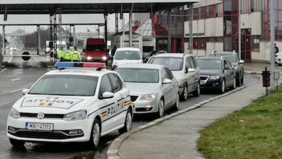AGLOMERAȚIE la Vama Petea! Timpul de așteptare poate depăși și 2 ore 