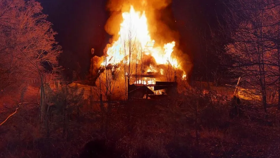 Zile de foc pentru pompierii din Covasna: 17 incendii într-o săptămână, cele mai multe din ultimii 7 ani