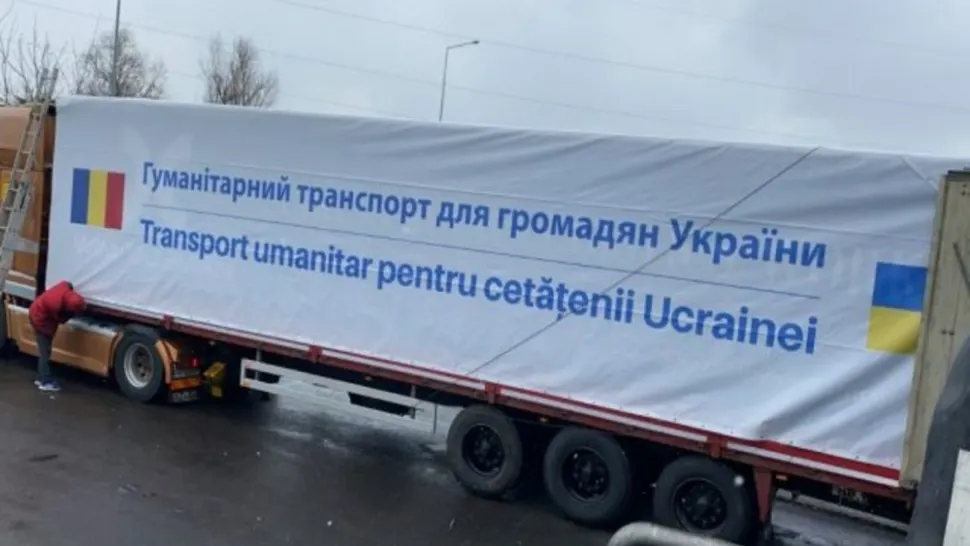 Convoaiele umanitare pentru Ucraina, taxate. Un TIR ajunge să plătească 80 de euro pentru o trecere prin Vama Isaccea