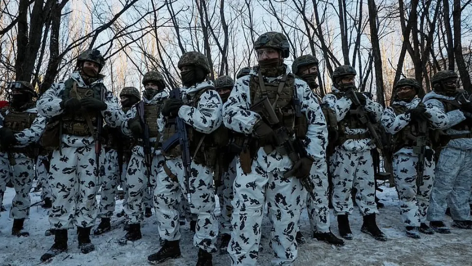 VIDEO | Militarii din Ucraina au făcut exerciţii de luptă urbană la Cernobîl 