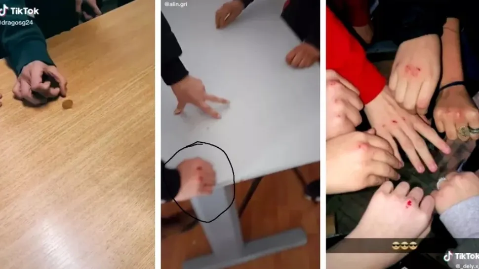 Elevii, atrași de un nou joc periculos pe TikTok. Poate produce boli grave