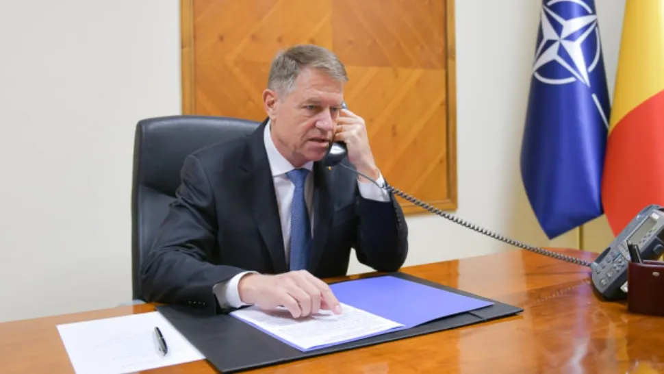 Klaus Iohannis, după discuția cu Joe Biden despre criza Rusia-Ucraina: Situația rămâne critică. Trebuie să ne demonstrăm unitatea