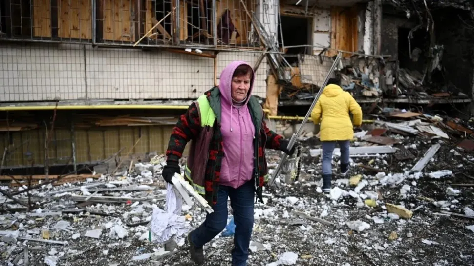 FOTO | Kievul, sub atacul forțelor ruse. Imagini din capitala Ucrainei
