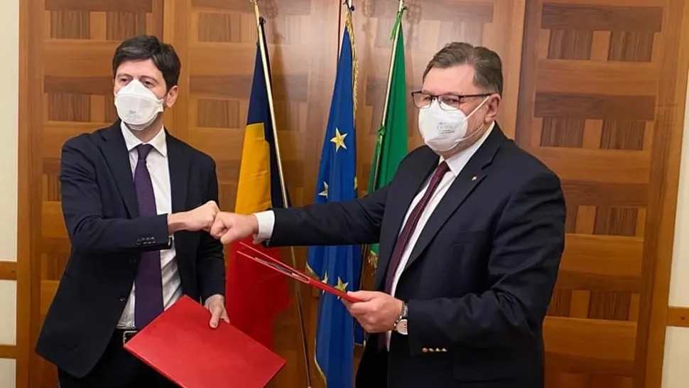 FOTO&VIDEO | Alexandru Rafila, în vizită la Roma: INSP va colabora cu Institutul Superior de Sănătate din Italia