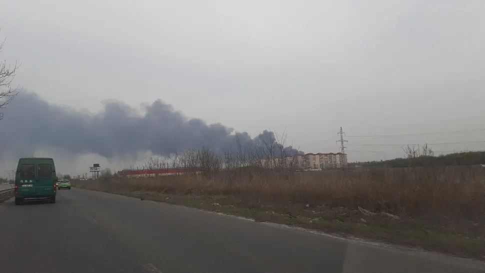 INCENDIU URIAȘ pe Centură Capitalei, la Remat Glina, cu degajări mari de fum: s-a emis mesaj RO-ALERT! Pericol de POLUARE