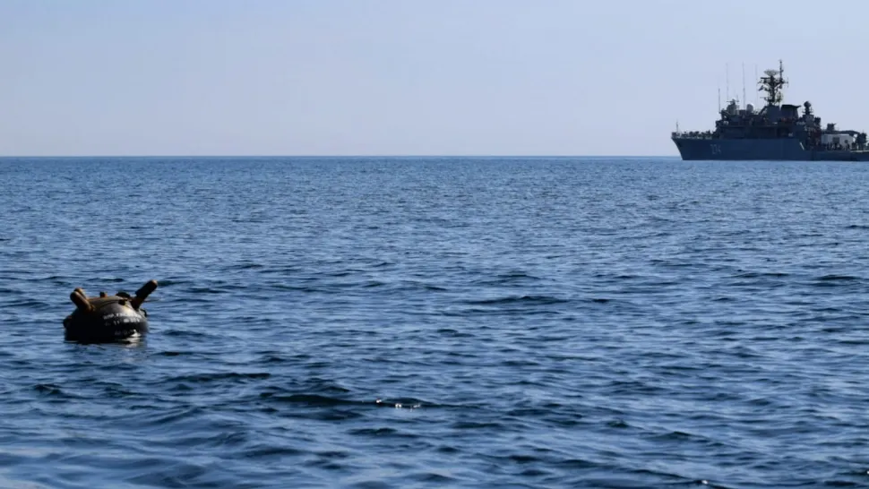 MINE în Marea Neagră: militarii români încep exerciții de apărare