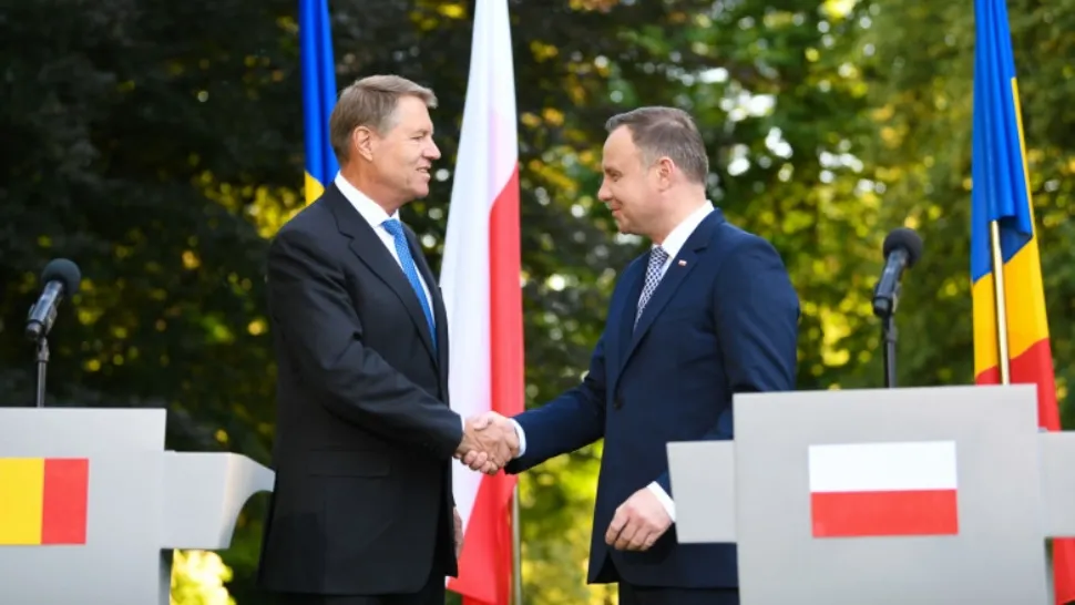 Preşedintele Klaus Iohannis, întâlnire cu omologul din Polonia, Andrzej Duda - Măsuri intense de securitate
