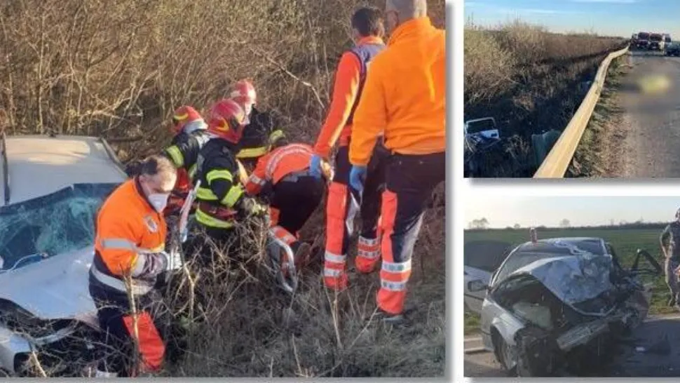 Accident cumplit, în Timișoara: familie ucisă, după o depășire periculoasă la 120 km/h