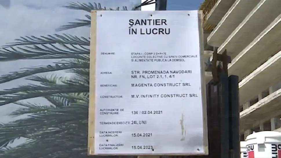 NEREGULI grave găsite pe șantierele de pe litoral: ce au descoperit inspectorii Gărzii de Mediu