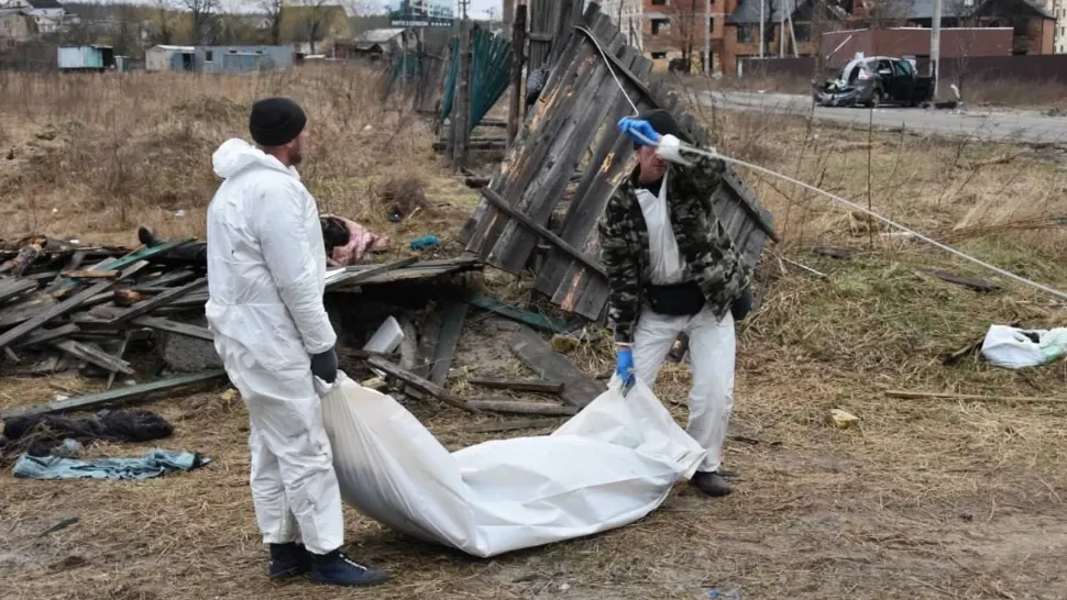 ATROCITĂȚILE comise de armata rusă iau amploare! Civili torturați și apoi uciși la Bucha, Borodyanka, Motîjîn și Sumy