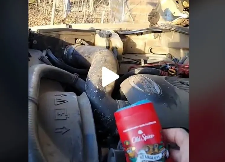 VIDEO – De ce e bine să ai un deodorant în mașină – Cum repară nea’ Mitică motorul – Cea mai inventivă metodă