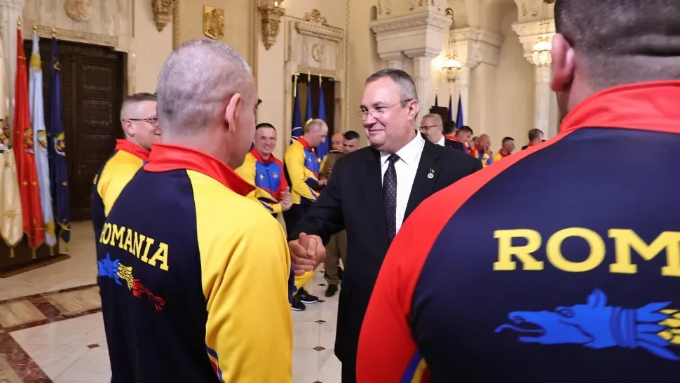 Nicolae Ciucă, alături de sportivi: „Faptul că România va fi prezentă la Jocurile Invictus de la Haga este o dovadă a curajului”