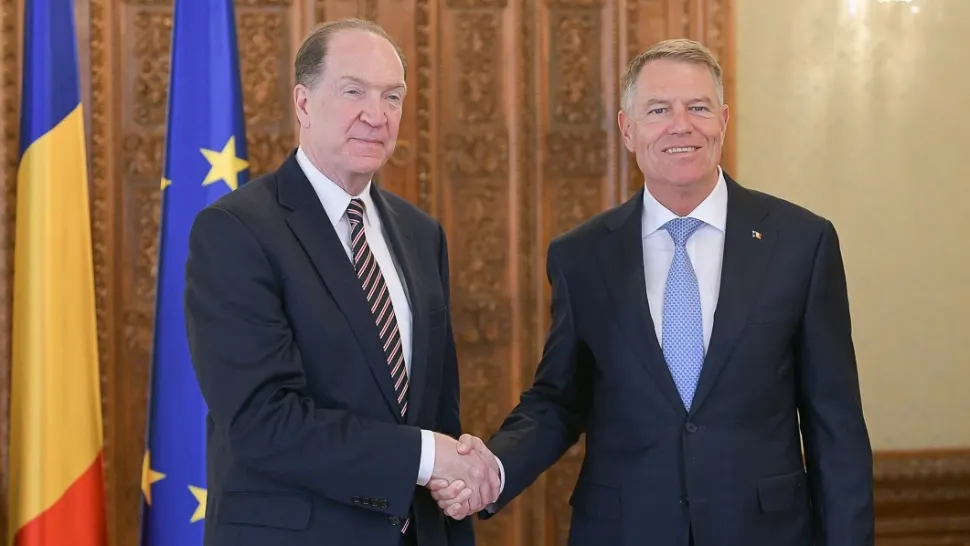  Întâlnire importantă la Cotroceni: Klaus Iohannis, discuții cu șeful Grupului Băncii Mondiale despre asistența pentru PNRR