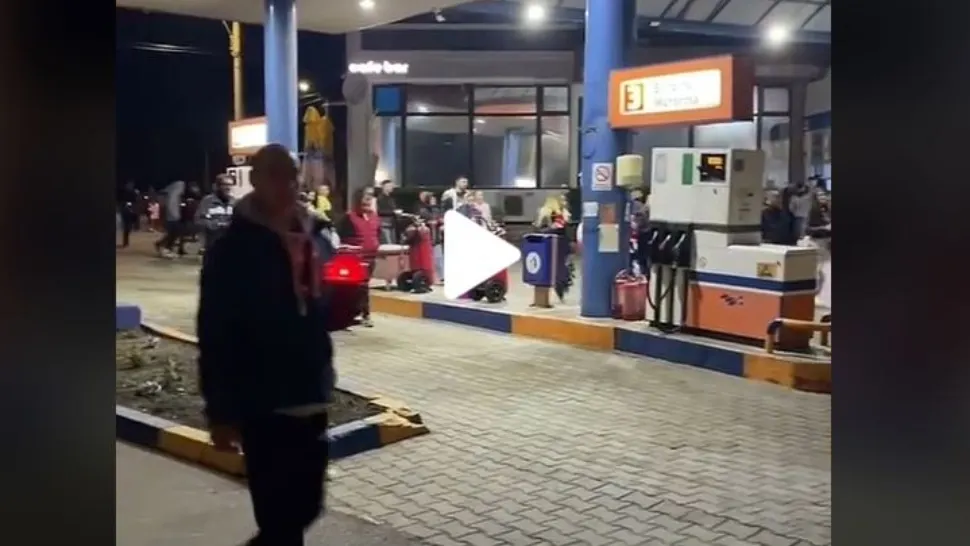 VIDEO – Imagini virale dintr-un PECO, în noaptea de Înviere: "Numai în România vezi așa ceva"