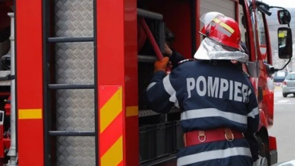 Incendiu violent la Spitalul Județean Ploiești. Pompierii au intervenit de urgență