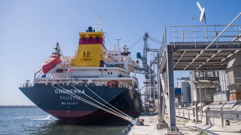 80.000 de tone de cereale din Ucraina au ajuns în Portul Constanța. Anunțul autorităților