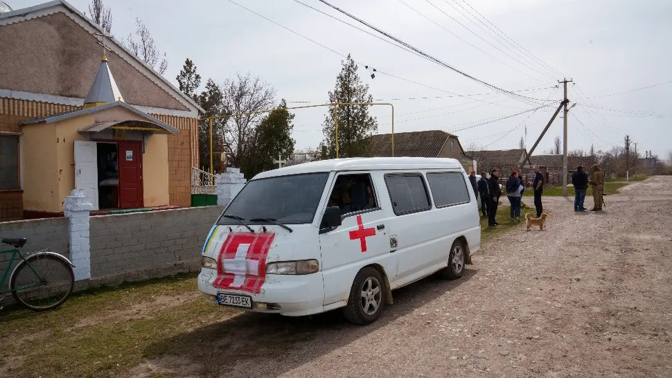 Ucrainenii îi acuză pe ruși că au acaparat un depozit de medicamente și ajutoare umanitare