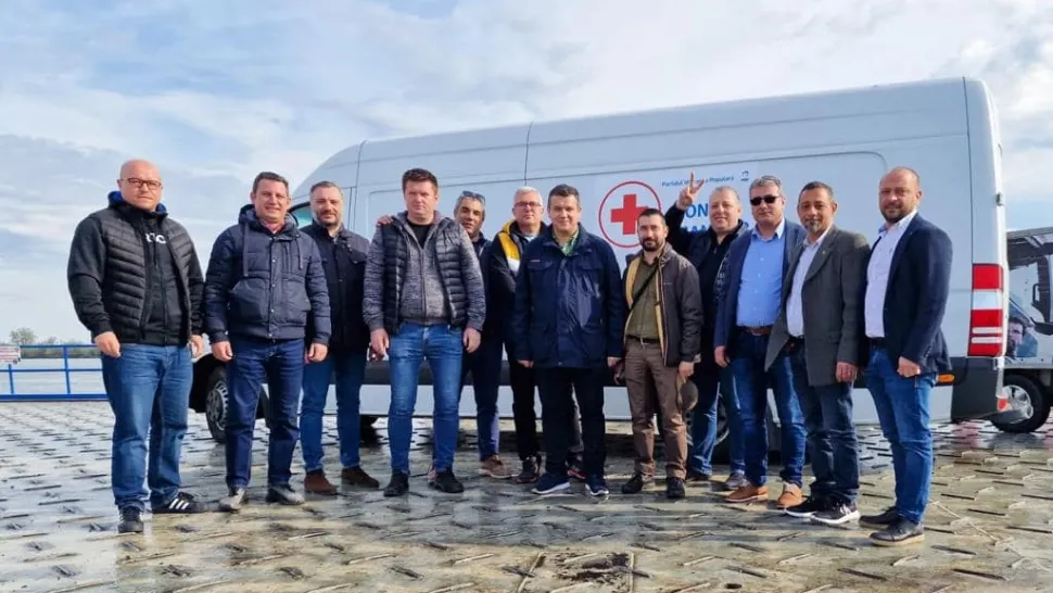 O delegație PMP a ajuns în Ucraina cu ajutoare umanitare