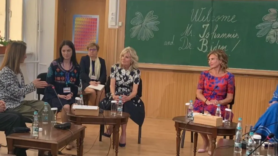 Carmen Iohannis, către Jill Biden: „Vă mulțumim că ați venit, că ne dați speranță” - Mesaj, în premieră, către români și ucraineni