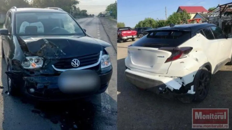 Caz șocant, în Botoșani: accident produs de un copil de 12 ani